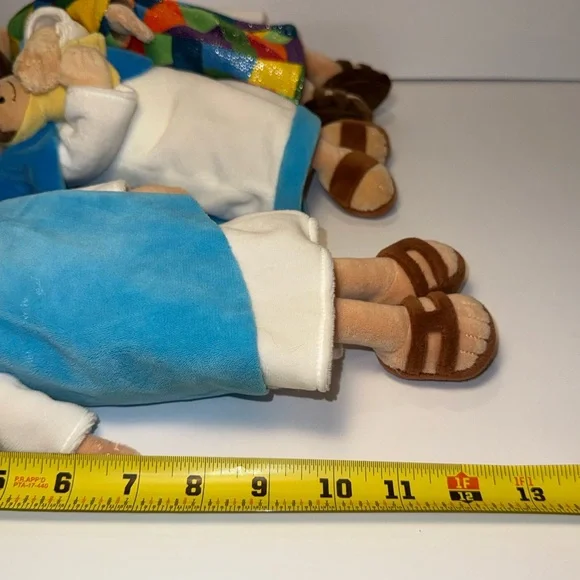 Set of 3 Hallmark Plush Biblical Figures - Jesus, Joseph, Mary with baby Jesus - Picture 13 of 13